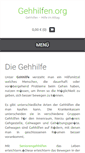 Mobile Screenshot of gehhilfen.org